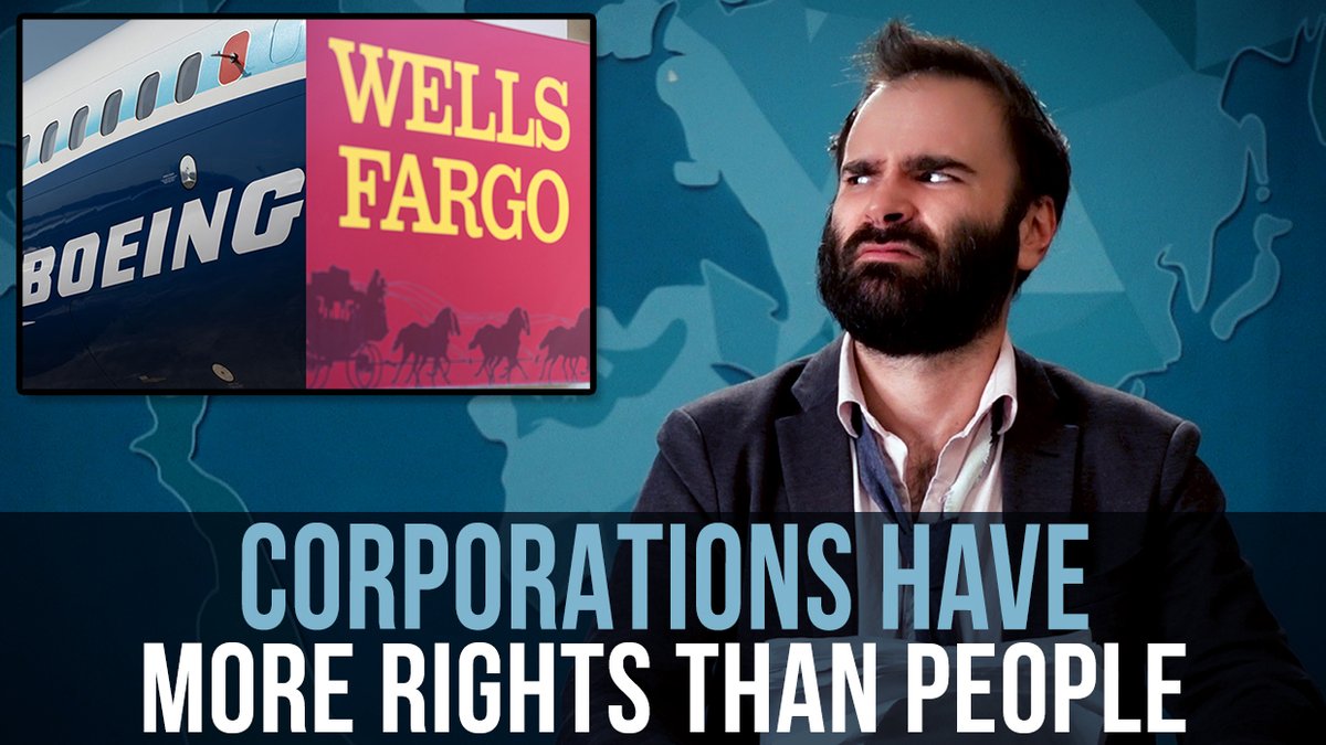 Hi. Today, @drmistercody, @katystoll, & Warmbo are looking at how corporations can do things that regular citizens definitely can't and how executives are rarely held accountable, even when they commit fraud or, even worse....murder people. New Episode: youtu.be/j-lRuKBymfw