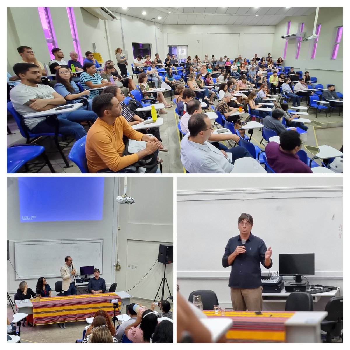 Recebemos hoje o prof Márcio Pochmann, presidente do IBGE, para a aula inaugural do <a href="/ppgdem/">Demografia UFRN</a> e na 75a edição das Quartas Demográficas.