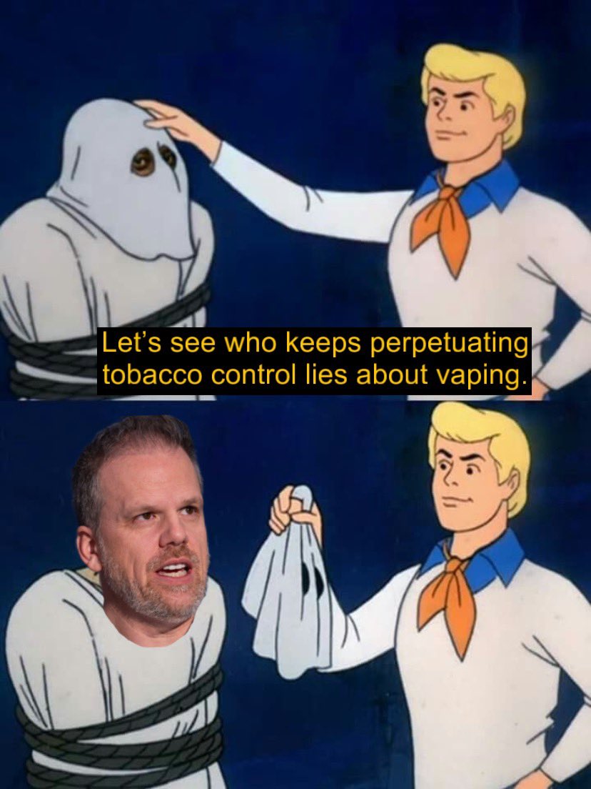 rights4vapers's tweet photo. Just like in Scooby-Doo, those claiming to protect us often end up being the ones causing us harm.

#rights4vapers #FlavoursMatter #VapingSavesLives #HarmReduction #SaveOurFlavours https://t.co/HWlVyyd058