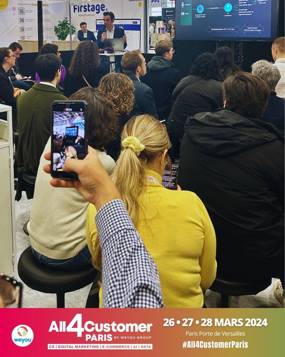 All4Customer Paris tweet media