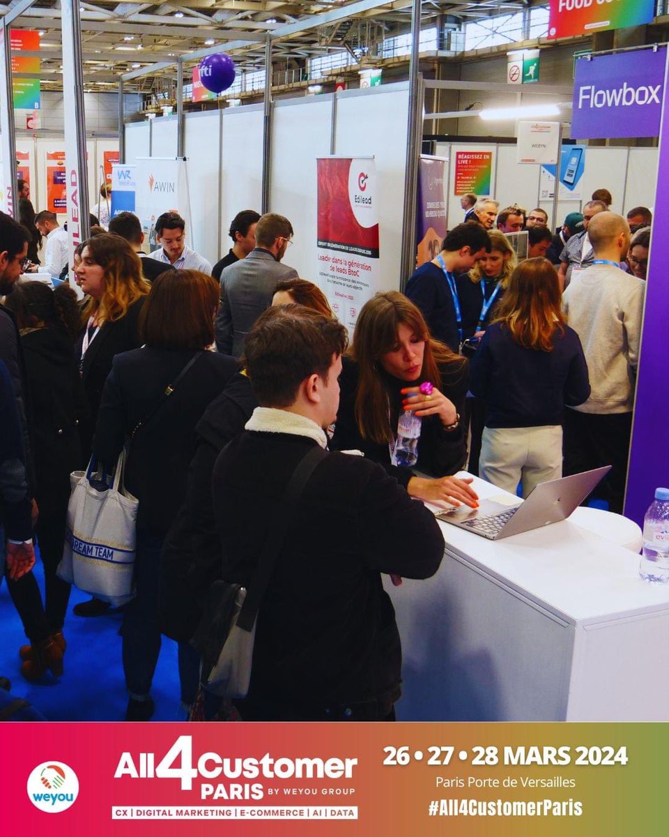 All4Customer Paris tweet media