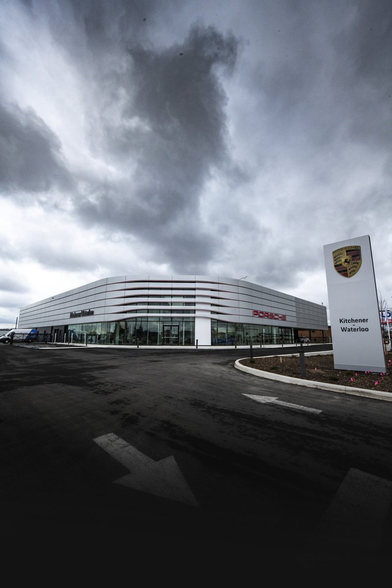 scarfonephoto's tweet photo. @porschecentrekw is officially OPEN for sales and service! Today I had the opportunity to be one of the first people to photograph the latest addition to the @PolicaroGroup family of dealerships. https://t.co/OFVlLwuDtr