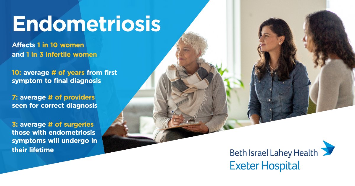 March is #EndometriosisMonth, an opportunity to recognize this misunderstood condition, affecting millions of women worldwide. To learn more about endometriosis and the services offered at the Center for Reproductive Care at Exeter Hospital, visit: bit.ly/3TOlO3L