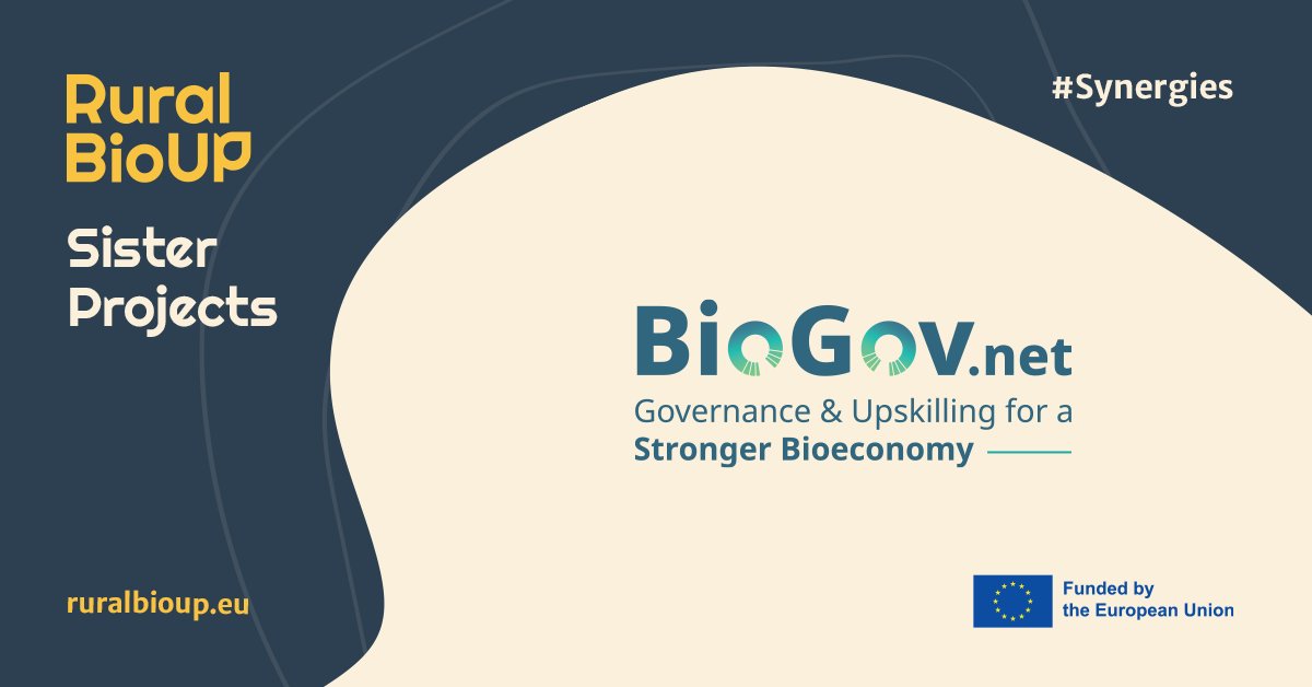 Do you know the @BioGovNet project? 🌱 They are on a mission to drive the transition to an innovative and inclusive #bioeconomy through #governance & #upskilling. We are proud to partner with them, creating a #synergy that amplifies our impact.🤝