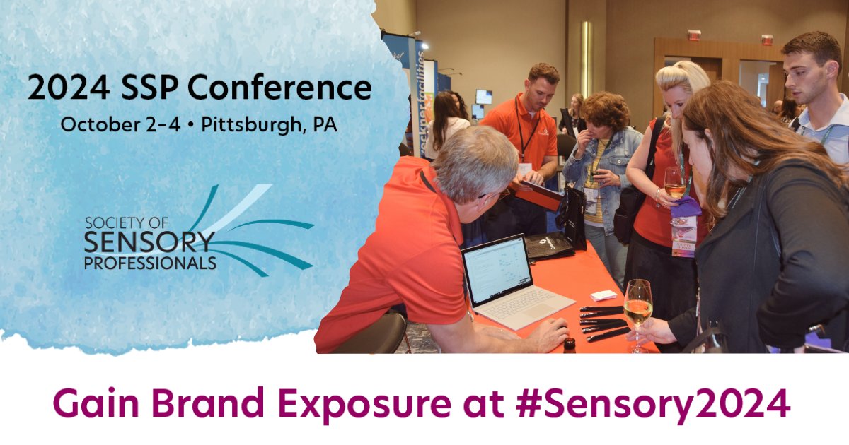 Be part of the select group of exhibitors and sponsors showcasing their brands to the sensory science community at #Sensory2024. Reserve your space now before it's gone! Learn more: bit.ly/49irjgd #SensoryScience #SensorySociety #Sponsorship