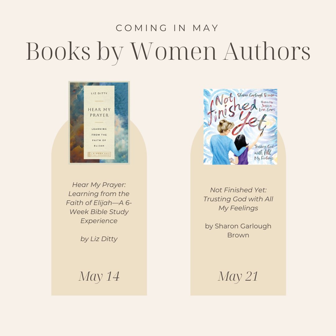 ivpress's tweet image. We have some incredible forthcoming books by women authors! 👏

Although #WomensHistoryMonth is coming to end, we can #ReadWomen all year long! Here are the upcoming books for April and May ☀️

Preorder them now at ivpress.com.