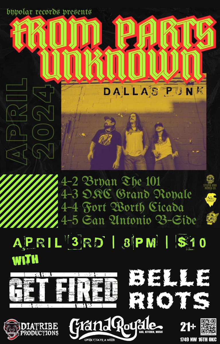 getfired405's tweet photo. Upcoming Get Fired shows in April! https://t.co/1w4mz7vXgA