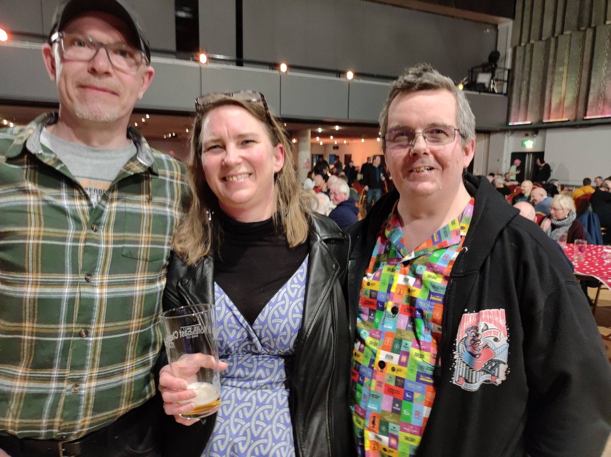 OldhamBeerFest's tweet photo. There's even a chance @PictishBrewing will show up at #OBF24.
That's if he's recovered from meeting @Cazoline71 and @geordiemanc70 at #OBF23. https://t.co/bmqrsvEiHw