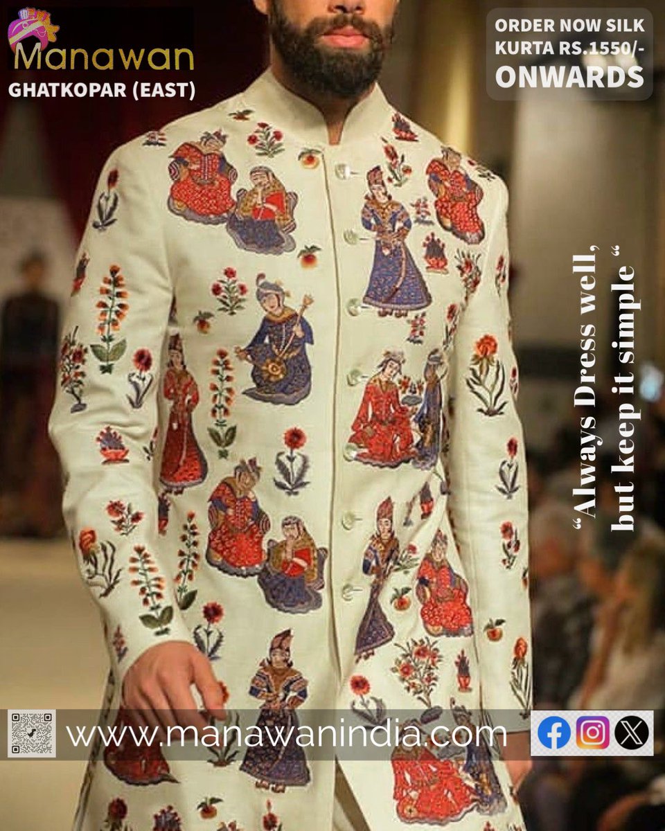 manawanindia's tweet photo. Manawan Mens ethnic n kurta

Order now Multi colour Indo-western suits with all colour theme so a safe choice also suits for sangeet ocassion for more details visit https://t.co/1PnJ88Z6vg, #manawanindia #menstyle #mensfashion, #menzone #mensworld #mensethnic #menskurta #mensuit https://t.co/9qbDnONWLQ