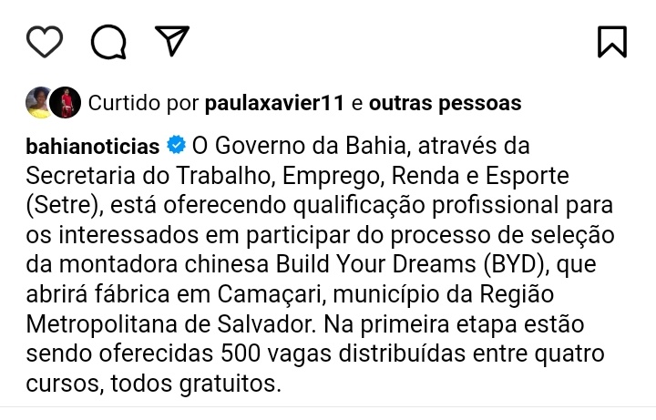 Ivan__Almeida's tweet photo. É o #GovernoDoPT qualificando a mão de obra e contribuindo com a #ReduçãoDoDesemprego na Bahia!
#OndeTemPTtemTrabalho
https://t.co/Wb1bvASNHc https://t.co/rbaGFofef2