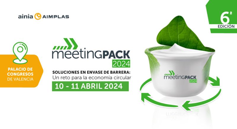 La semana que viene arranca #MeetingPack2024. Un año más reunimos junto a @aimplas a toda la cadena de valor del envase para abordar los retos y oportunidades que la economía circular plantea a la industria.