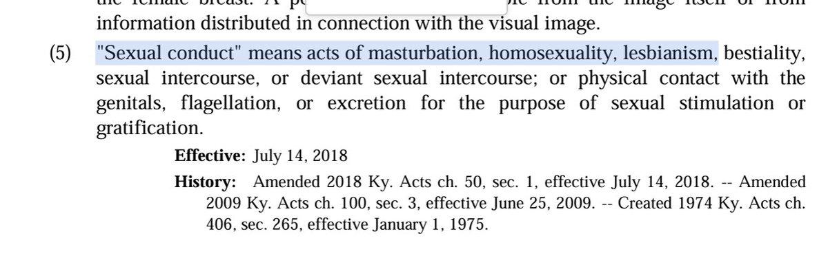 Not to be outdone by KS, Kentucky has introduced an age verification bill that allow parents to sue platforms hosting ANY 'material harmful to minors' (defined as 'acts of homosexuality and lesbianism') With HB278, Moms of Liberty could sue LGBTQ+ websites out of existence.