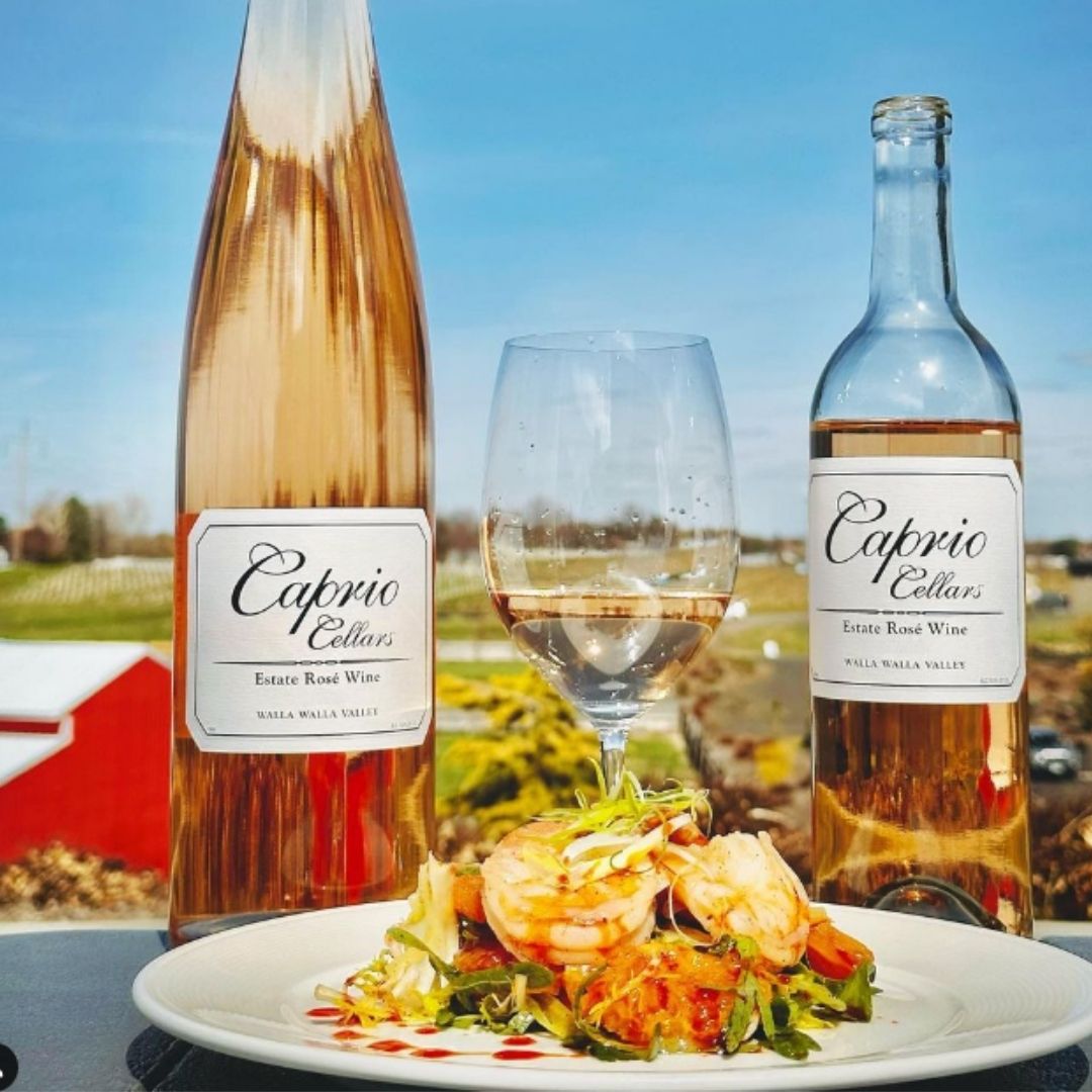 WWValleyWine's tweet photo. 🍇🌞 Rosé season is here in Walla Walla Valley! 🍷 Time to uncork and enjoy the refreshing flavors of spring. Let's toast to sunny days and chilled glasses! ☀️🥂 #RoséAllDay #WallaWallaWine 

📷 @TruthTellerWine @CaprioCellars  @damawine @RotieCellars https://t.co/Lso06uxuo7