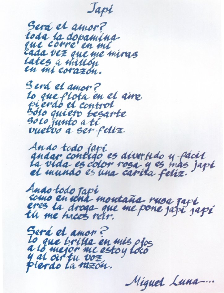 📷 #DePuñoYLetra | Uno de los muchos éxitos creados por @miguelunamusic es 'Japi', tema que formó parte del álbum Vuelta al sol de Sasha, Benny y Erik.

En 2016, esta canción le valió a su autor su primer presea #ÉxitoSACM gracias a la popularidad que ganó el año anterior.