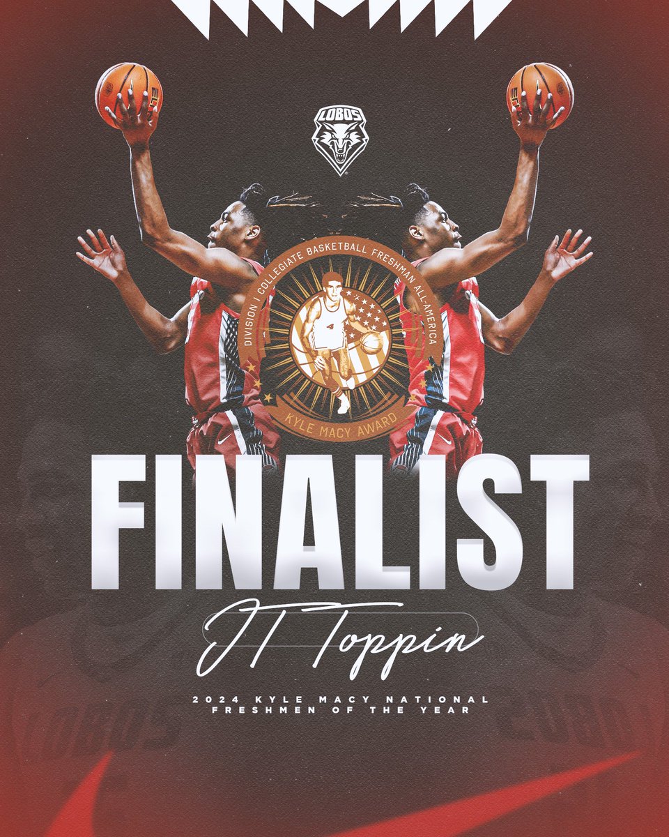 More freshman honors for JT!!! #GoLobos