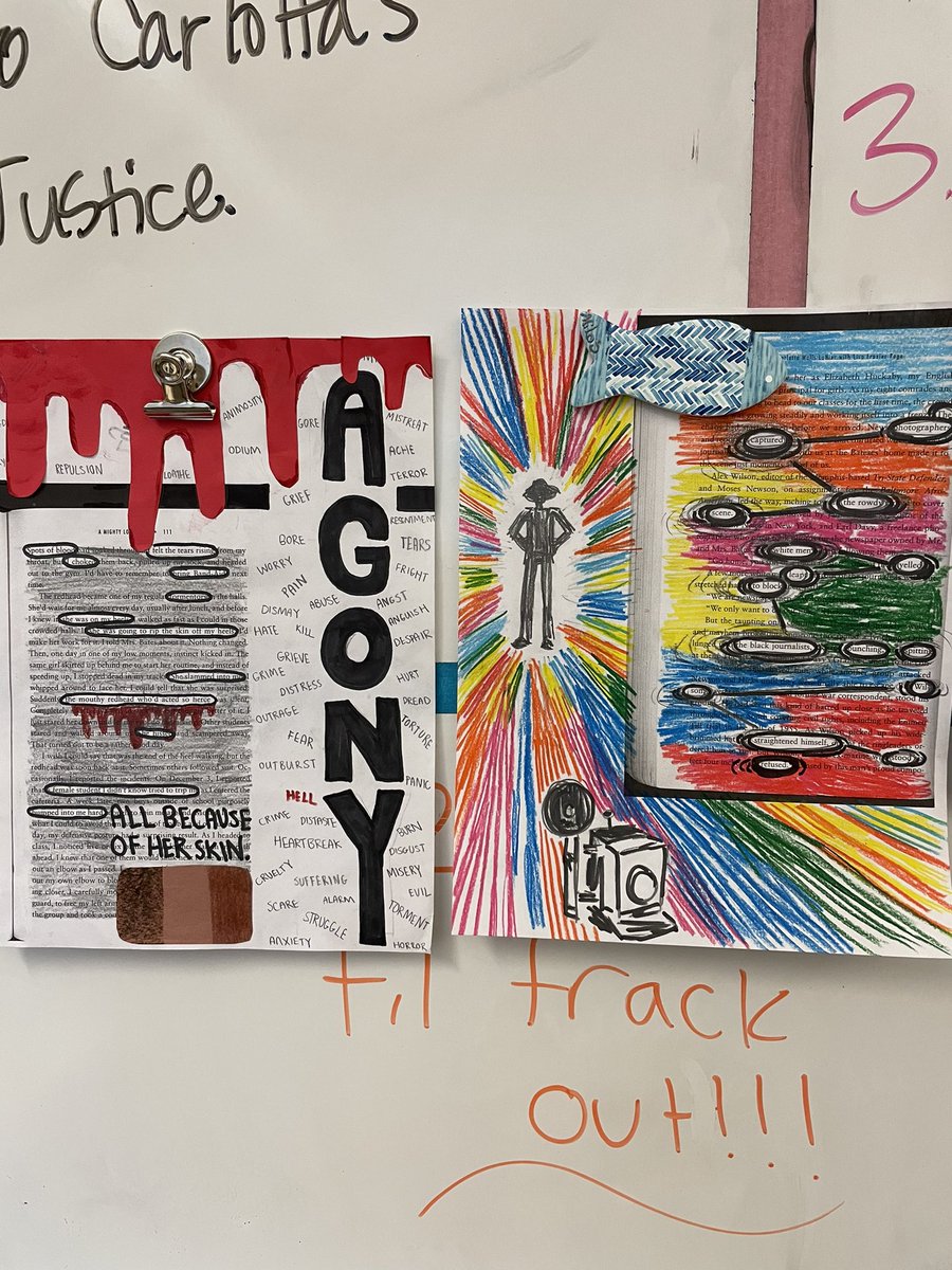 Students creating some Found Poems today 📝#middleschool #teaching #classroommanagement