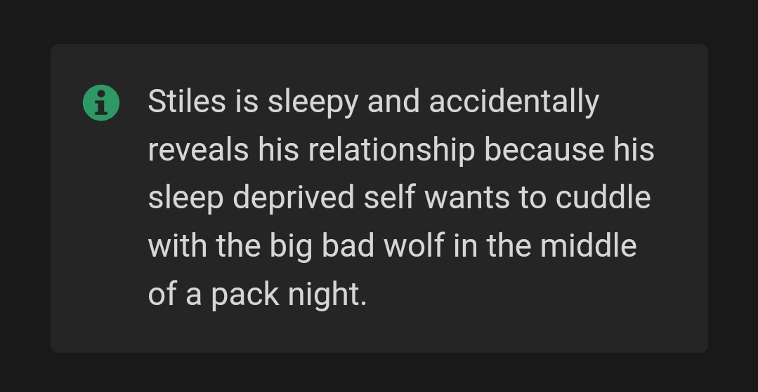 iamblufairy's tweet photo. this is said mini mini one shot. who knows if ill finish it someday but i would imagine this to be a fluffy and fun one shot
#teenwolf #steter #fanfiction #writing
#iamblufairywrites https://t.co/BZ36ZLSg69