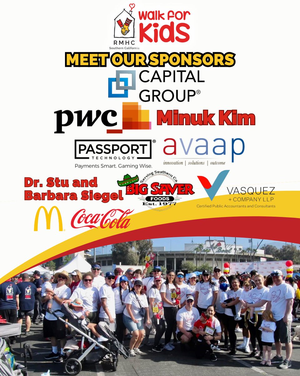 Meet our 2024 Walk for Kids Sponsors!

We want to thank you for your support in making this year’s walk more impactful than ever!

It’s not too late to become a 2024 Walk sponsor and sign up for a team!

Visit the link in our bio or send us a DM for help getting started!