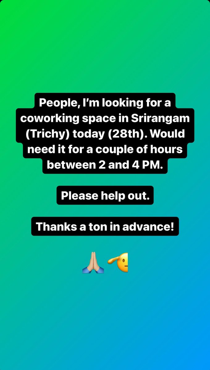 @TrichyCoworks #trichycoworking #indiacoworking