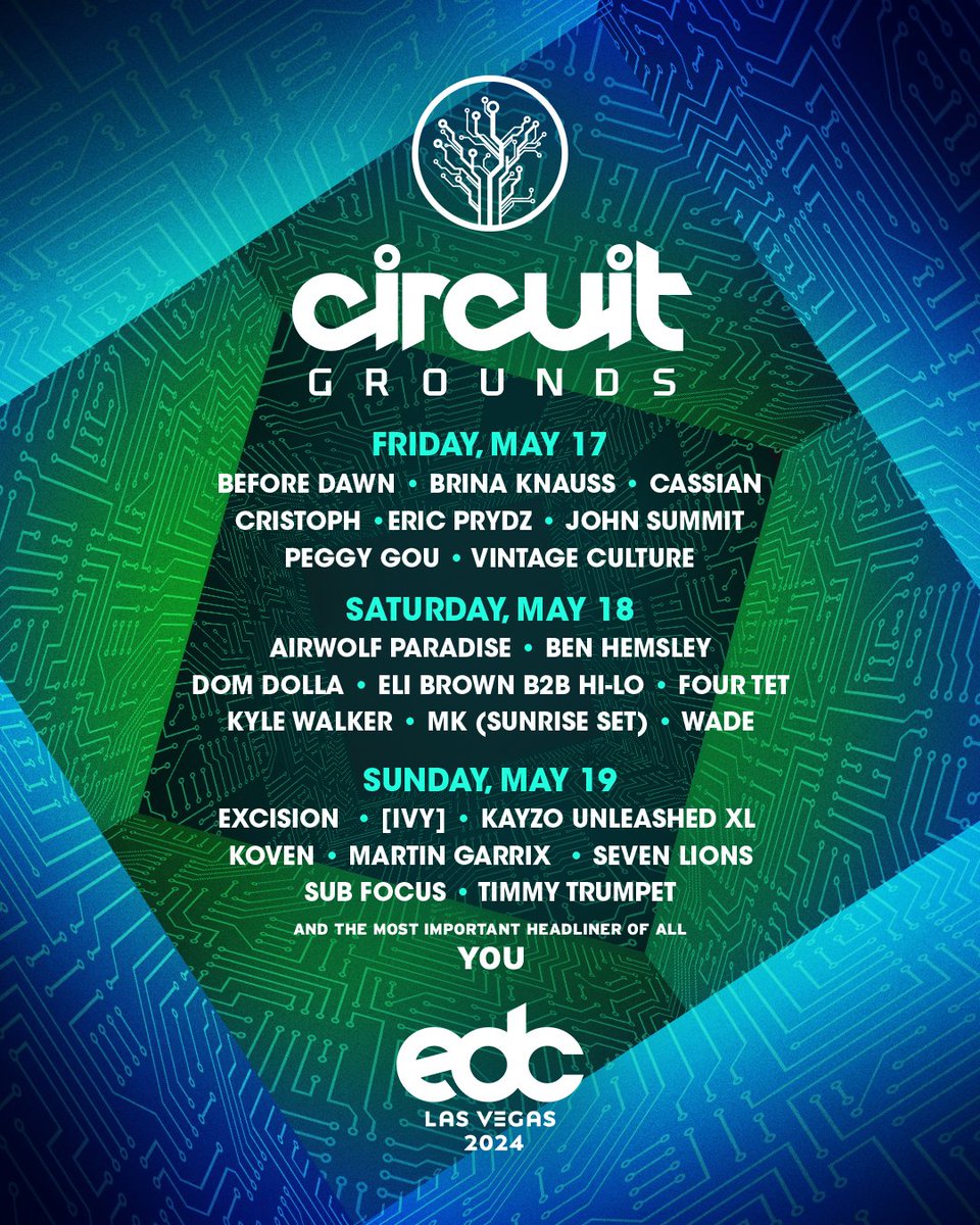 EDC Las Vegas lineup