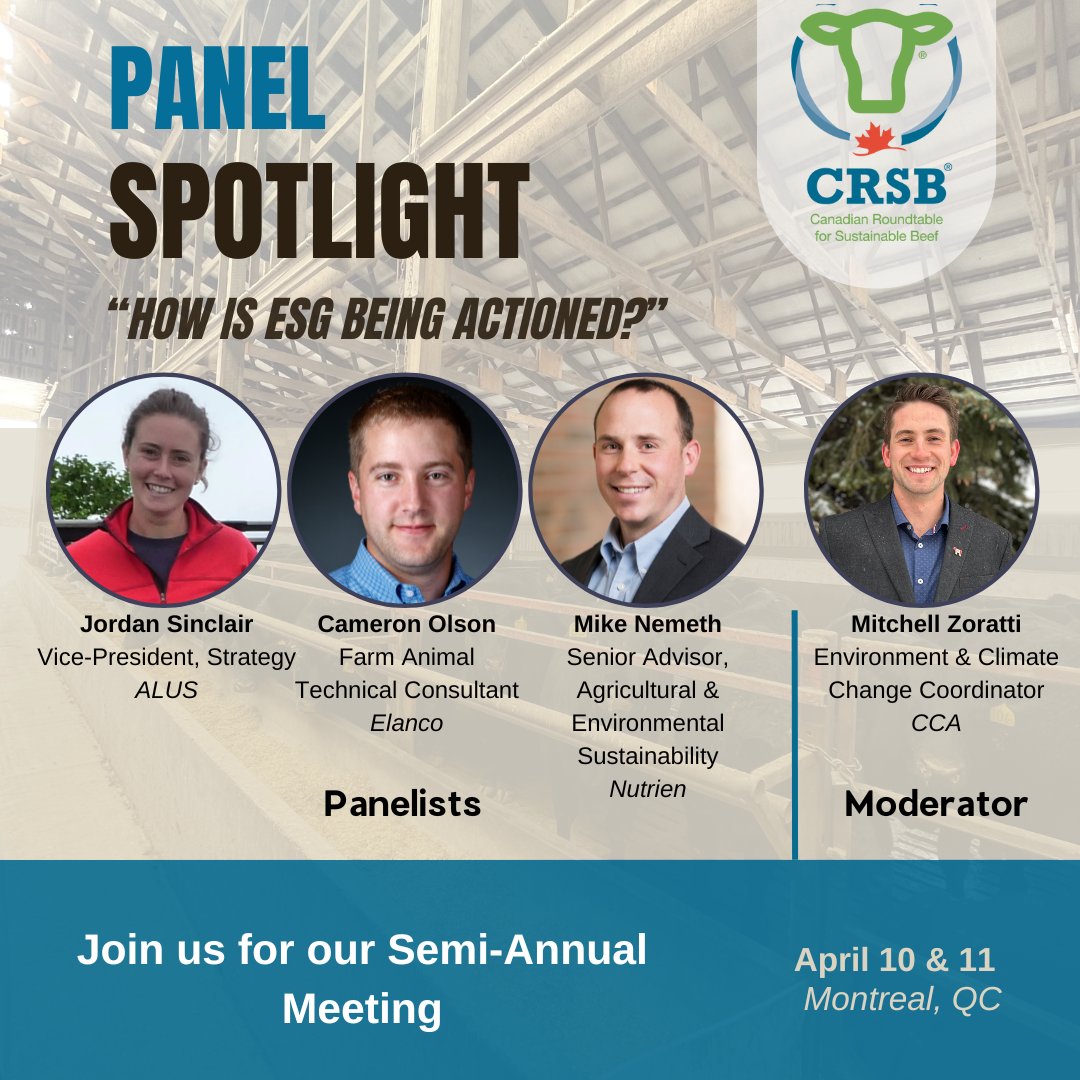 How is ESG being actioned in the industry? Join us for a panel discussion from industry professionals to learn more at our Semi-Annual Meeting on April 11th. Register here: bit.ly/3uHhmu2