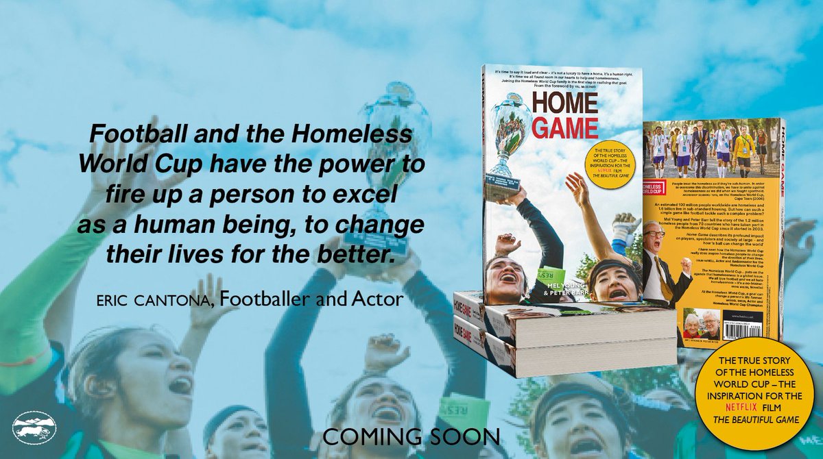 LuathPress's tweet photo. 🧐 Did you know that we put as much thought into our back covers as we do our front?
Take a look at our example for the new edition of 'Home Game' by Mel Young and Peter Barr. ⚽️@homelesswrldcup
#football #footballbook #netflix #filmlover https://t.co/DCTLARx0cZ