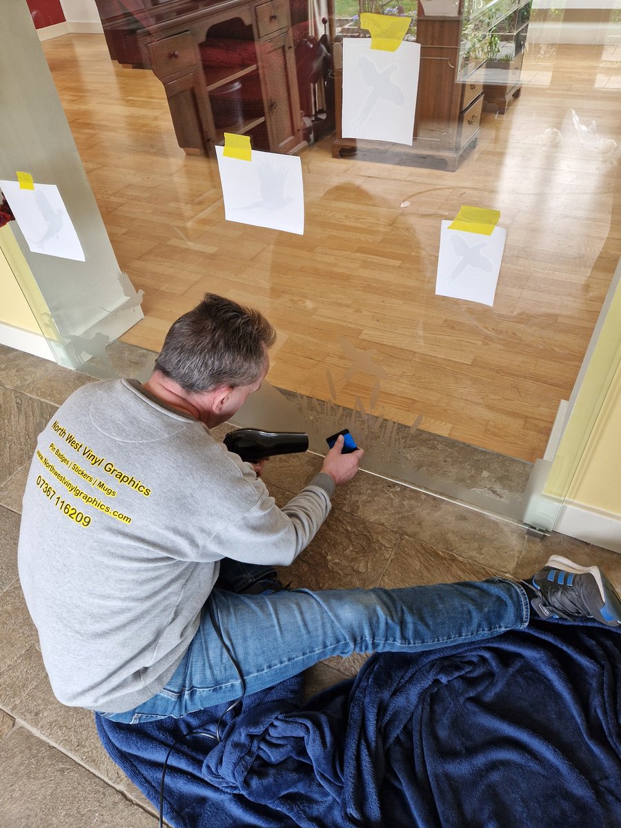 VinylWest's tweet photo. Our latest adventure was a glass etching job!
Custom jobs are available on request, head to our facebook to find out more about the job!
#glassetching #etching #customjobs #custommade #customized #smallbusinessowneruk #northwestvinylgraphics #northwest #stickers #windowsticker https://t.co/pQDpqtiS39