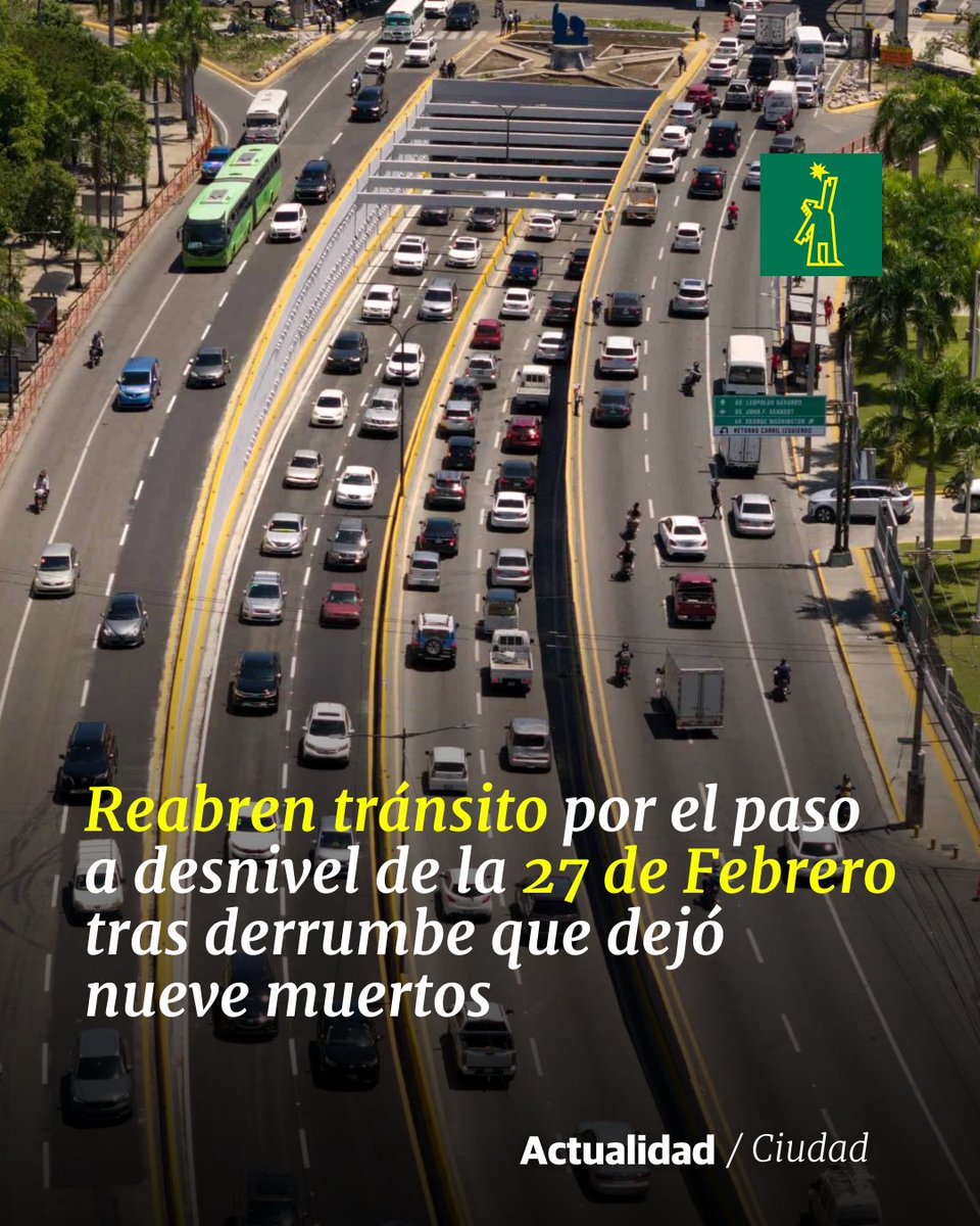 🌇 | #CiudadDL | La inversión en ese paso a desnivel fue de 250 millones de pesos