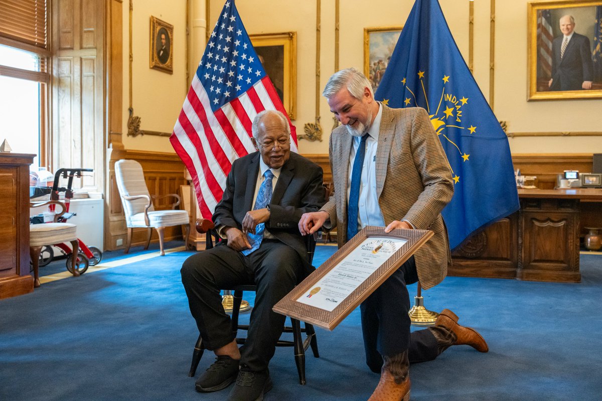 Proud to present a Sagamore to Andrew Bowman. His grandfather, a runaway slave, was a flag bearer in the Union Army. As a result of Mr. Bowman’s advocacy, his grandfather Andrew Jackson Smith was posthumously awarded the Medal of Honor.