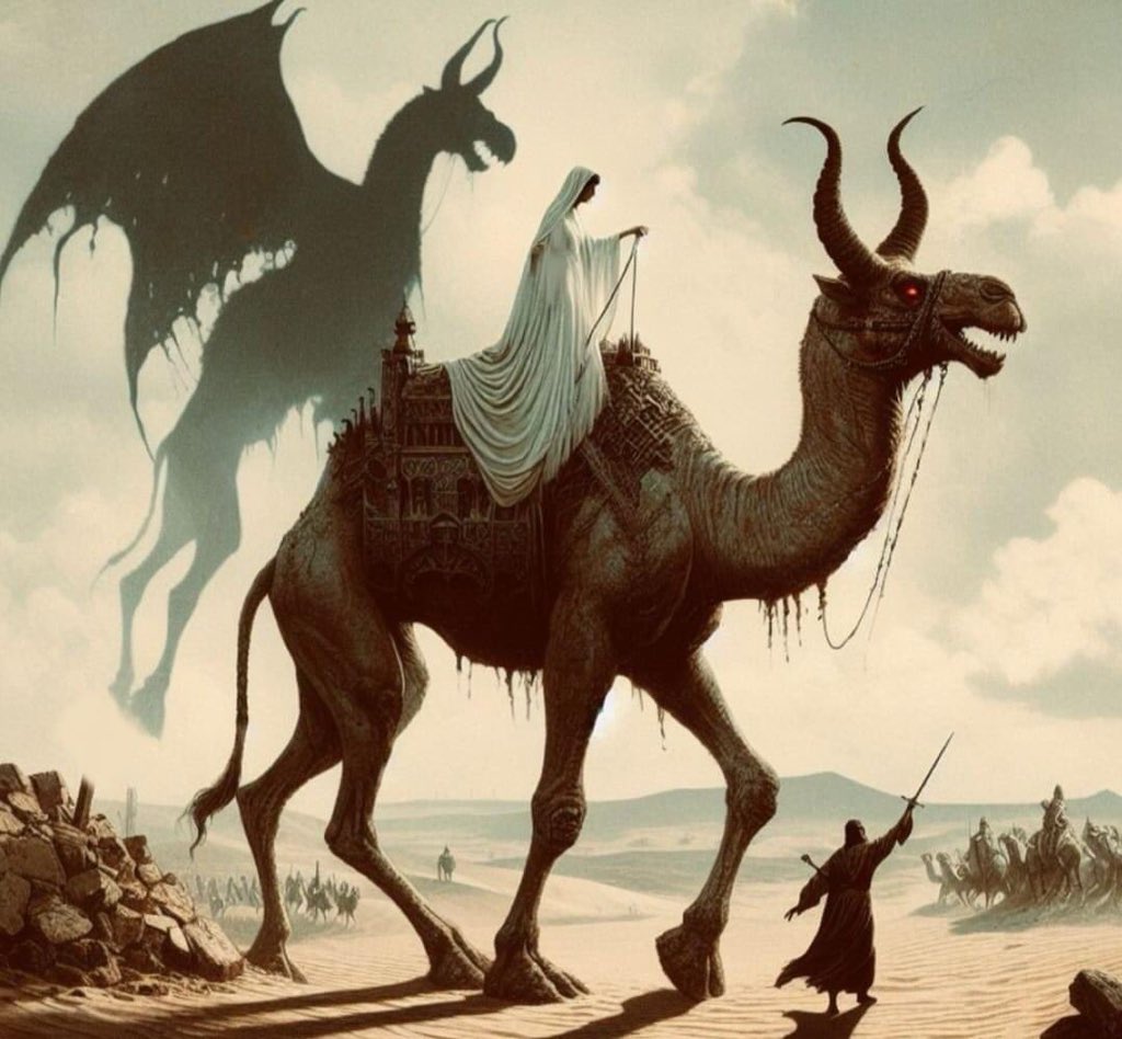 mo_90n's tweet photo. 📌 لا تنسوا السجود شكرًا لله هذهِ اللّيلة:

فرحًا وابتهاجًا بِـ هلاك تلك المرأة العاقر القبيحة المتمردة على الله والرسول والأوصياء، عدوة الله ورسوله وآله الأطهار (عليهم السّلام)، المدانة من فوق سبع سماوات، رأس الكفر والشر الإرهابيّة الحميراء راكبة الجمل والبغل عائشة (لعنها الله). https://t.co/uLKhn7IUZj