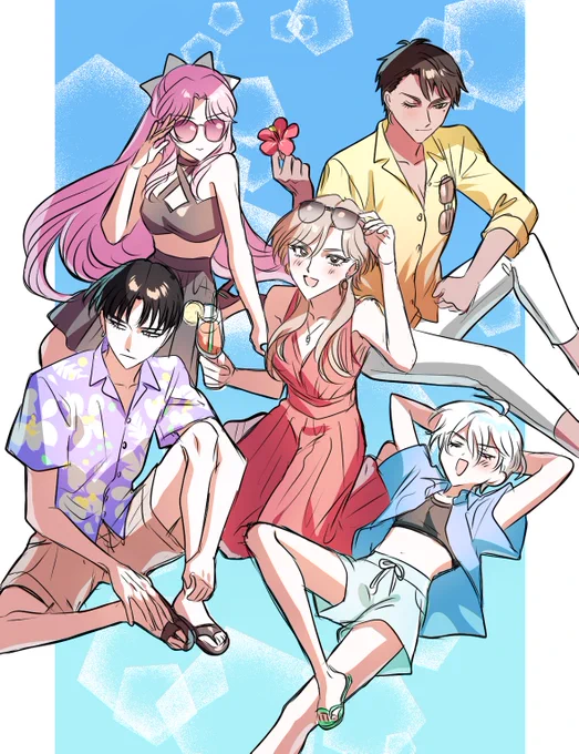 突然夏の装い。なぜ? 