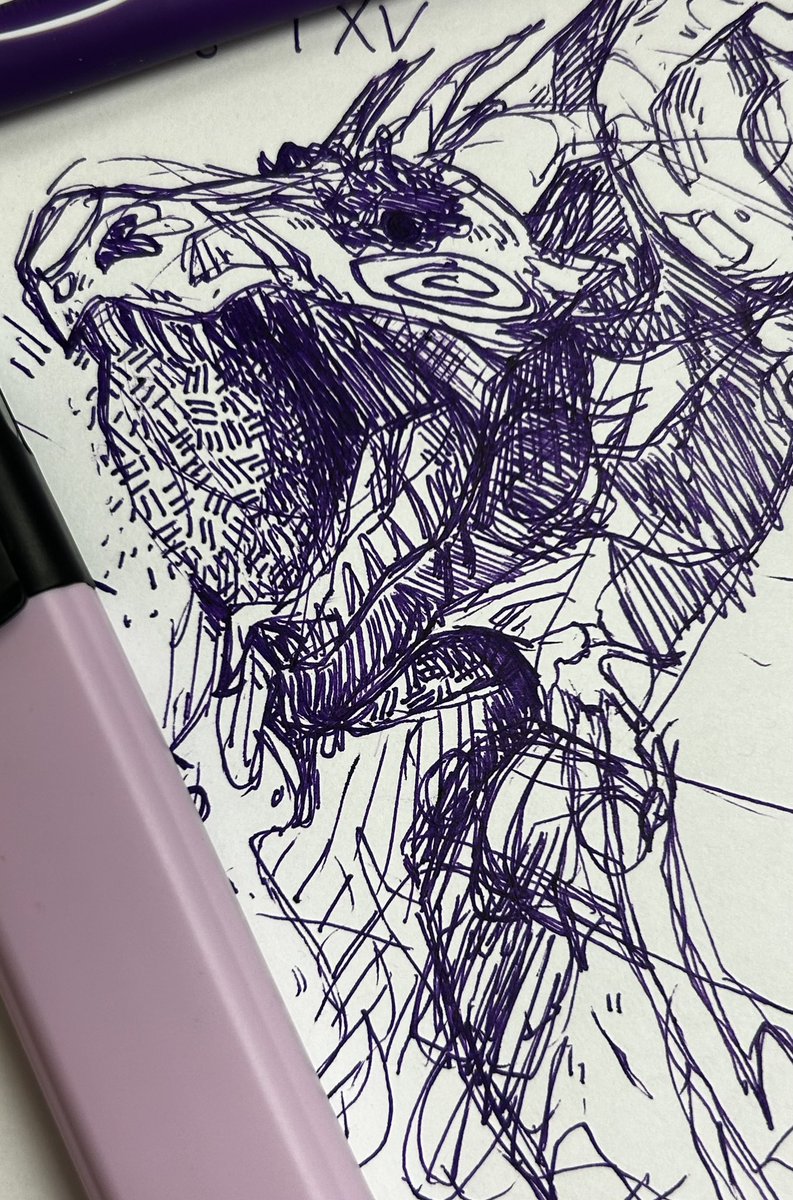 dragonchubbs's tweet photo. Mira doodle at work https://t.co/fgb8D2ZklN
