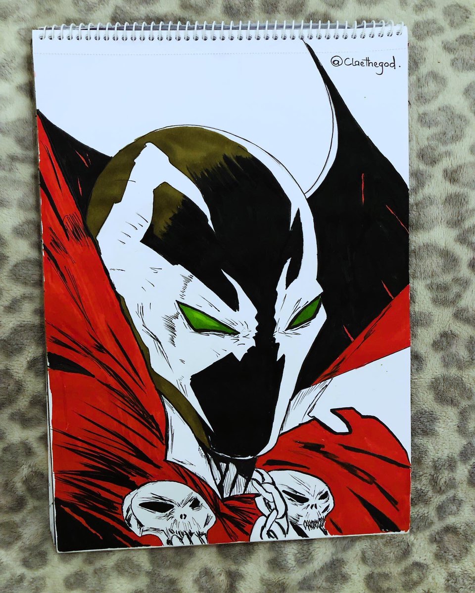 Claethegod's tweet photo. 🟢SPAWN 🔴

#spawnart #spawn https://t.co/0hfIXoBwlV