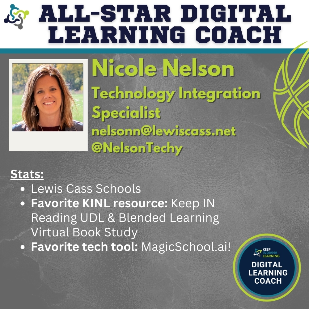 KeepINLearning's tweet image. Our #VirtuallyDifferent Digital Learning Coaches are All Stars! They support educators in their local districts as well as across the state. We appreciate all they do to support learning for students and educators! @NelsonTechy