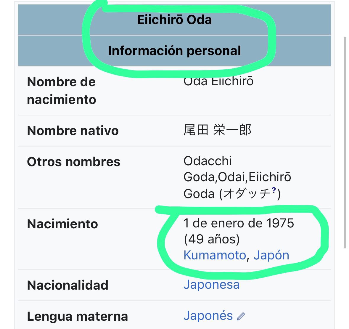 ¿Que cuanto le queda a One Piece? Queda 7 años para que Oda cumpla 56 años. 56 = 5(Go) 6(Mu) Osea One Piece acabara en 7 años. Si si, ya me voy, me toca los medicamentos 💊 😂😂 (Mini-Teoría de parte de un Nakama en Discord #ONEPIECE