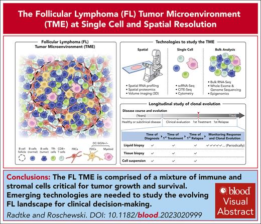 The follicular lymphoma tumor microenvironment at single-cell and spatial resolution ow.ly/LEWB50QZ2Bl #immunobiologyandimmunotherapy #lymphoidneoplasia #reviewseries