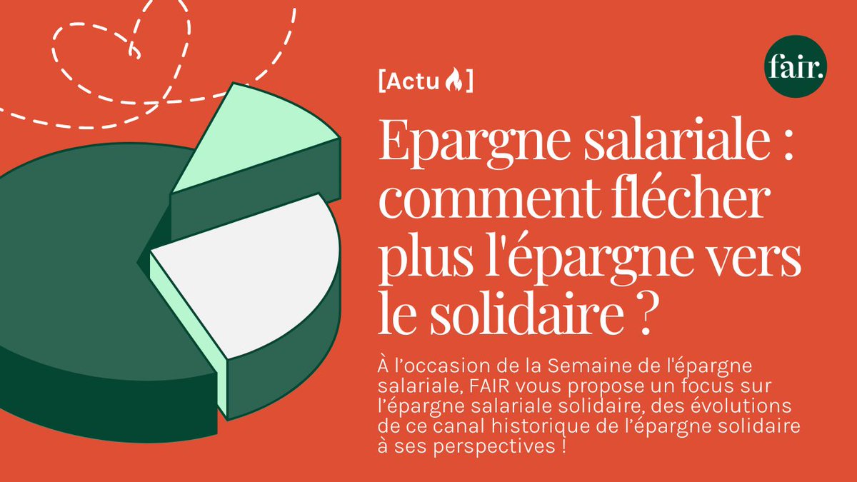 Découvrez comment flécher plus d'épargne salariale vers le solidaire ! 🎯 On vous explique tout : finance-fair.org/fr/actualites/… #semaines2024