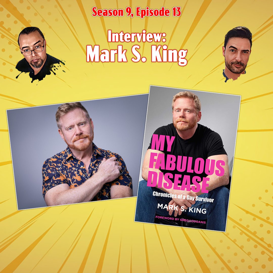 Just Released a S09Ep13: @MyFabDisease shares his memoir, My Fabulous Disease with @VanceBastian & Baz Collins wrote.libsyn.com/s9ep13-mark-s-… #wrotepodcast #lgbtq #queer #podcast #memoir #hiv #addiction #humor