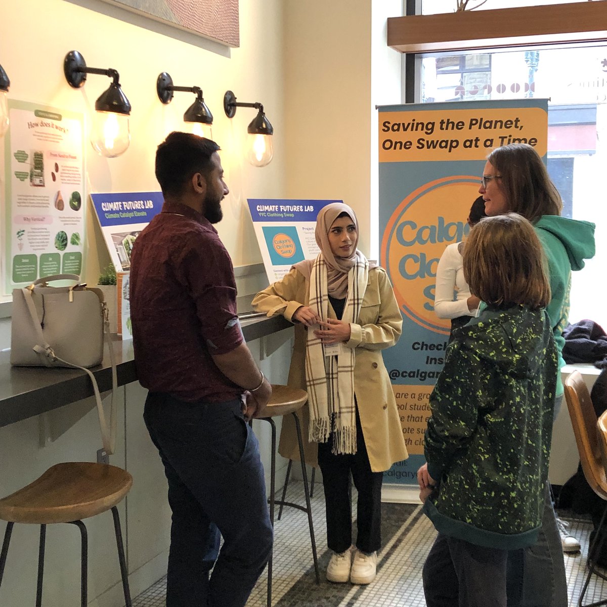 YCI’s #ClimateFuturesLab participants and partners joined us in #Calgary to celebrate their #climateaction projects! Thanks to @cityofcalgary and #CanadaServiceCorps for making this program possible. Get YCI's latest updates➡️ bit.ly/ycinewsletter #LeadersToday