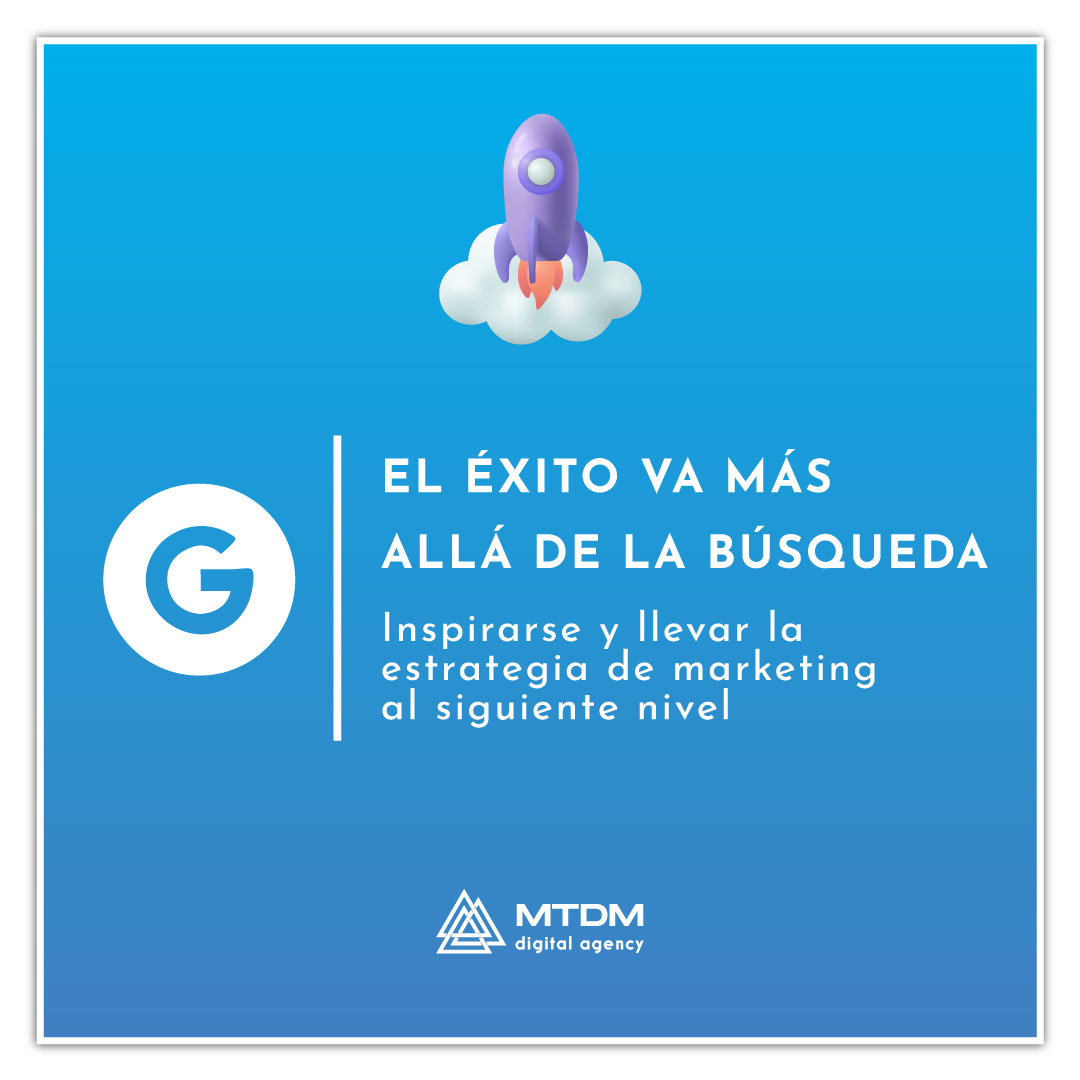 MTDMCompany's tweet image. Una estrategia de marketing innovadora y centrada en escuchar y comprender las necesidades de los usuarios, ha sido la piedra angular de Google. 
En MTDM Company nos inspiramos y te proponemos llevar tu estrategia al siguiente nivel 

 #MTDM  #Google #MarketingDigital