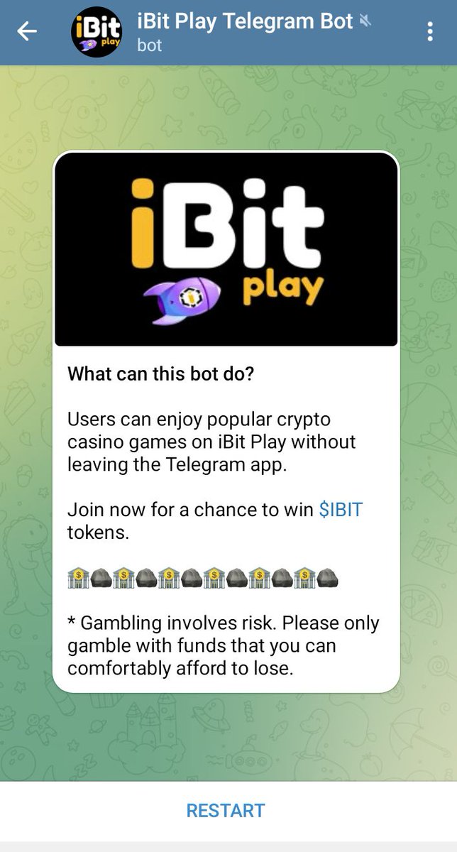 <a href="/cryptogems555/">Crypto GEMs 📈🚀</a> <a href="/IBITBNB/">IBIT BNB</a> $IBIT

🎮 Come play with iBiT Play 🎮

Hosted by $IBIT, enjoy the thrill of playing classic games
💣Minesweeper
📈 Crash
🎲 ????👀

Play on the web
play.ibitbnb.com

Or the TG Bot
t.me/iBitPlaybot

#Play2Earn #playtoearn #BSC #CryptoGaming