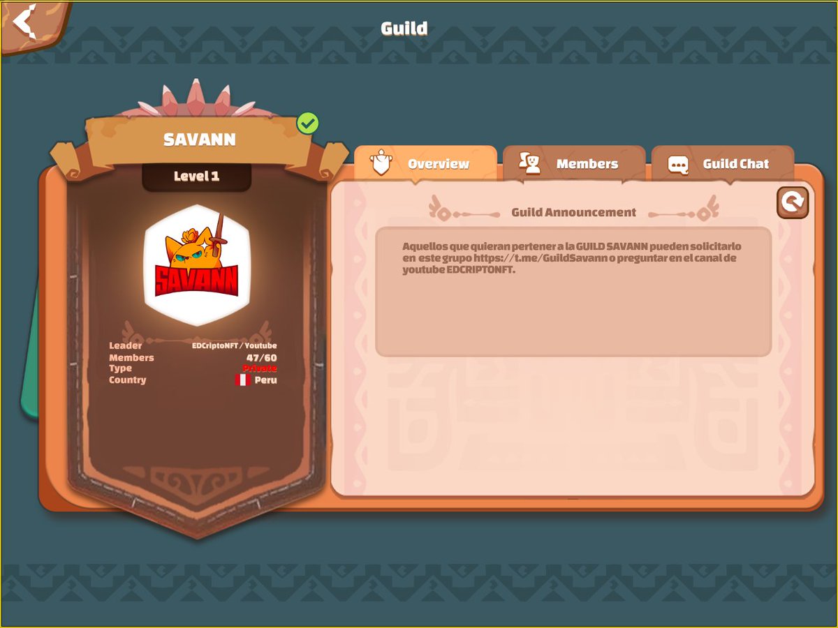 GuildSavann's tweet photo. La Guild SAVANN se activa en clasic y busca clasificarse en el top 20, a todos los interesados en unirse  https://t.co/pmBvBM6IaZ https://t.co/5G8R6sim9H