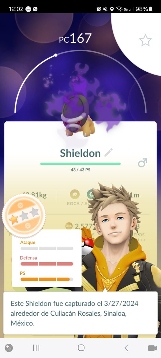 NKimsteins's tweet photo. Pero que demonios..... ?????!!!!! #Pokemon #PokemonGO rango 1 ??????!!!!! https://t.co/pPSQg7JKUP
