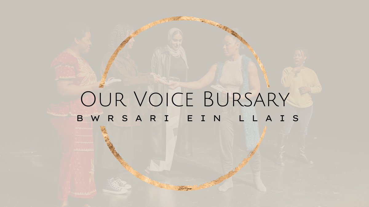 📢Our Voice Network, in partnership with @ShermanTheatre, are launching the 2024 Our Voice Bursary which will support two artists of the Global Majority to develop as storytellers. 💥Applications will open on Monday 1 April💥 arts.wales/news-jobs-oppo…