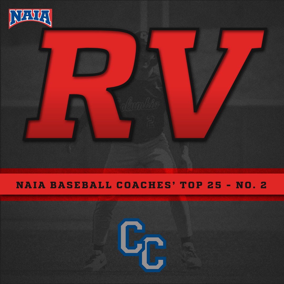 AMCSports's tweet photo. New @NAIA Baseball Coaches' Top 25! @MBUAthletics ranked 12th and @ColumbiaCougars received votes. #amcbaseball https://t.co/GY8wxZHndO