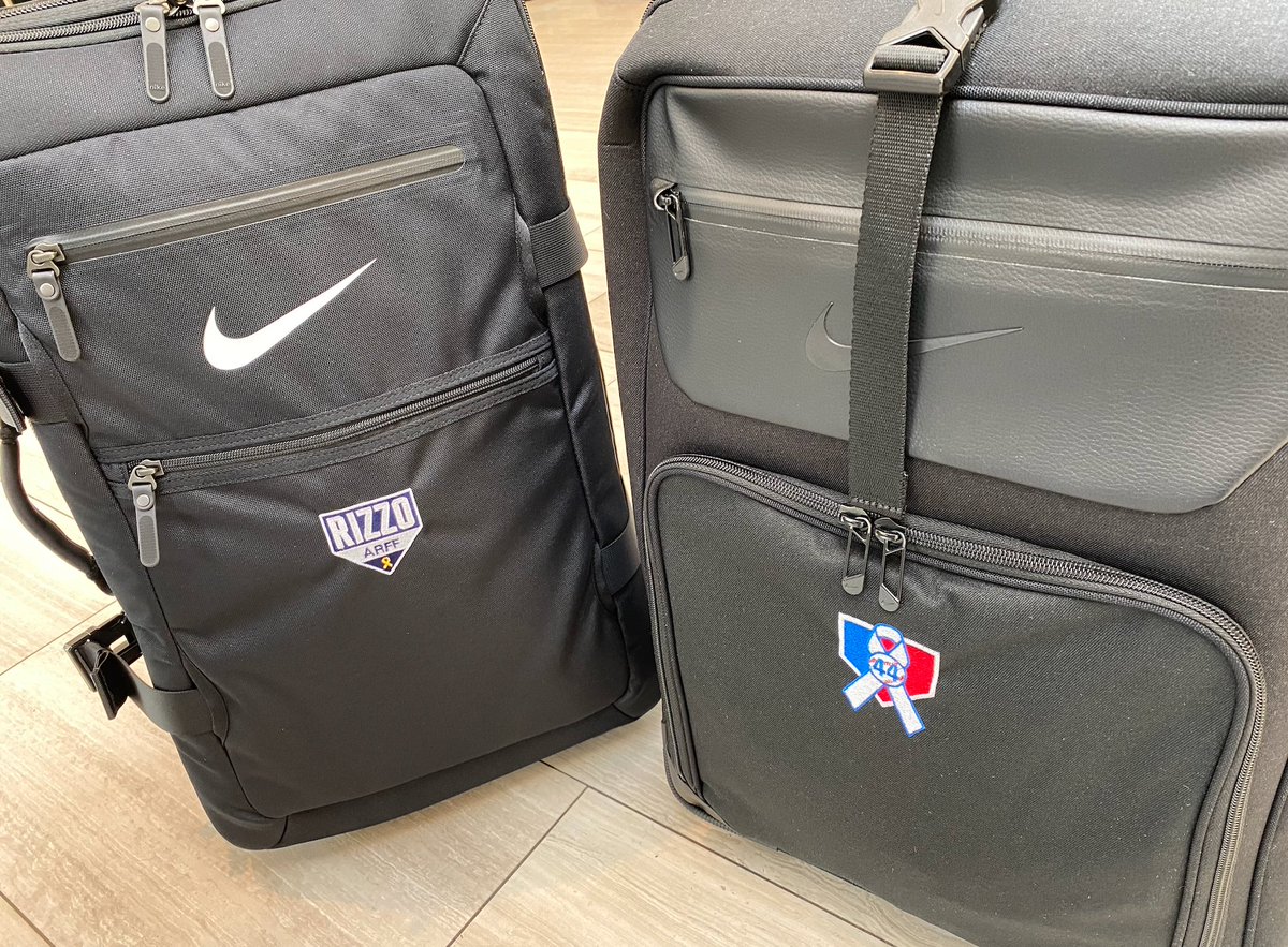 Bags are packed and we are ready for OPENING DAY!!! Make sure to sign up for the Homerun Challenge before it's too late! pledgeit.org/homerunchallen…