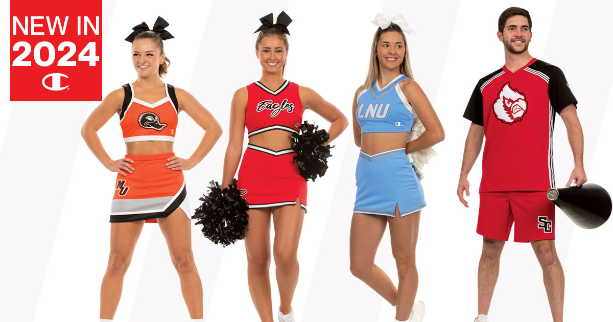 🚨Introducing Champion Collegiate 🚨 A new fully custom collegiate collection with head-to-toe uniforms and essentials to outfit your entire squad! SHOP TODAY! tinyurl.com/2p8xwpdk @championteams #collegiate #cheer #custom #uniform #squad #champion #championteamwear