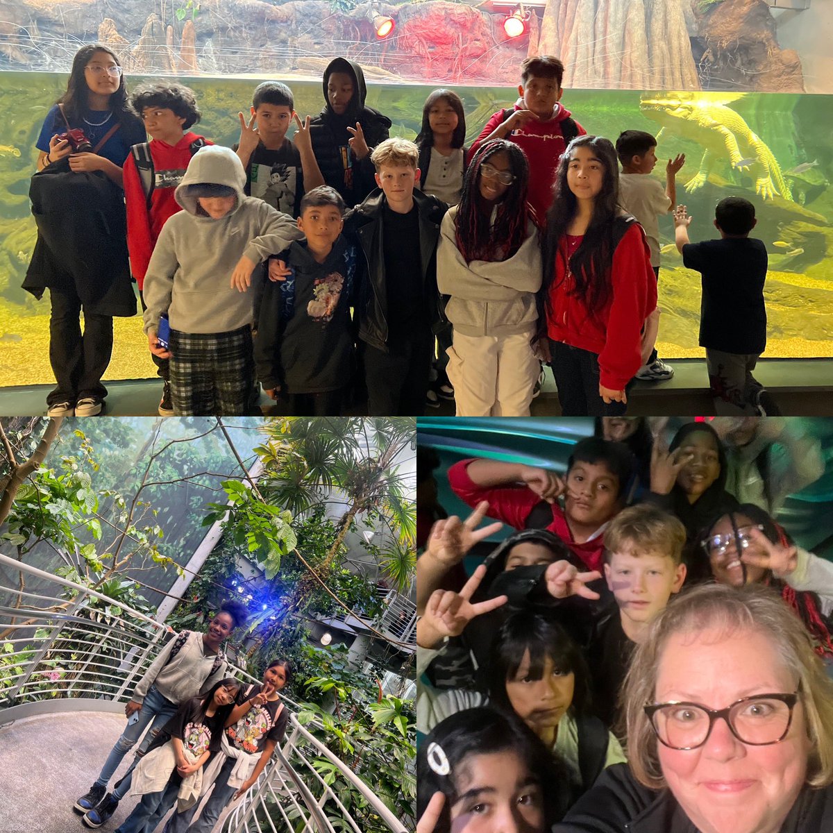 5th grade having a good time at the Academy of Science @Dover_Bulldogs