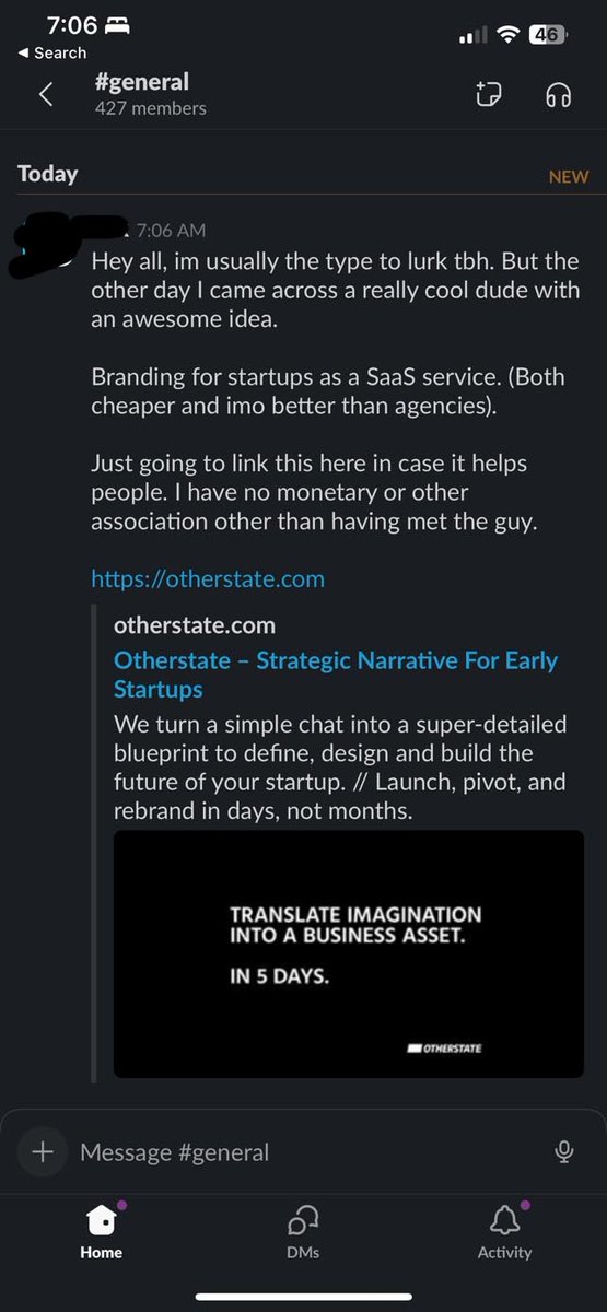 theotherstate's tweet photo. Thank you! 🙏

Agreed. It's an awesome idea. 😁

Everything is changing &amp; being disrupted.

So why should coaching, consulting, or branding be exempt?

Why settle weeks or months-long workshops, with tons of people spending time, resources, and money if you don't have to.... https://t.co/i4KsngW2Az