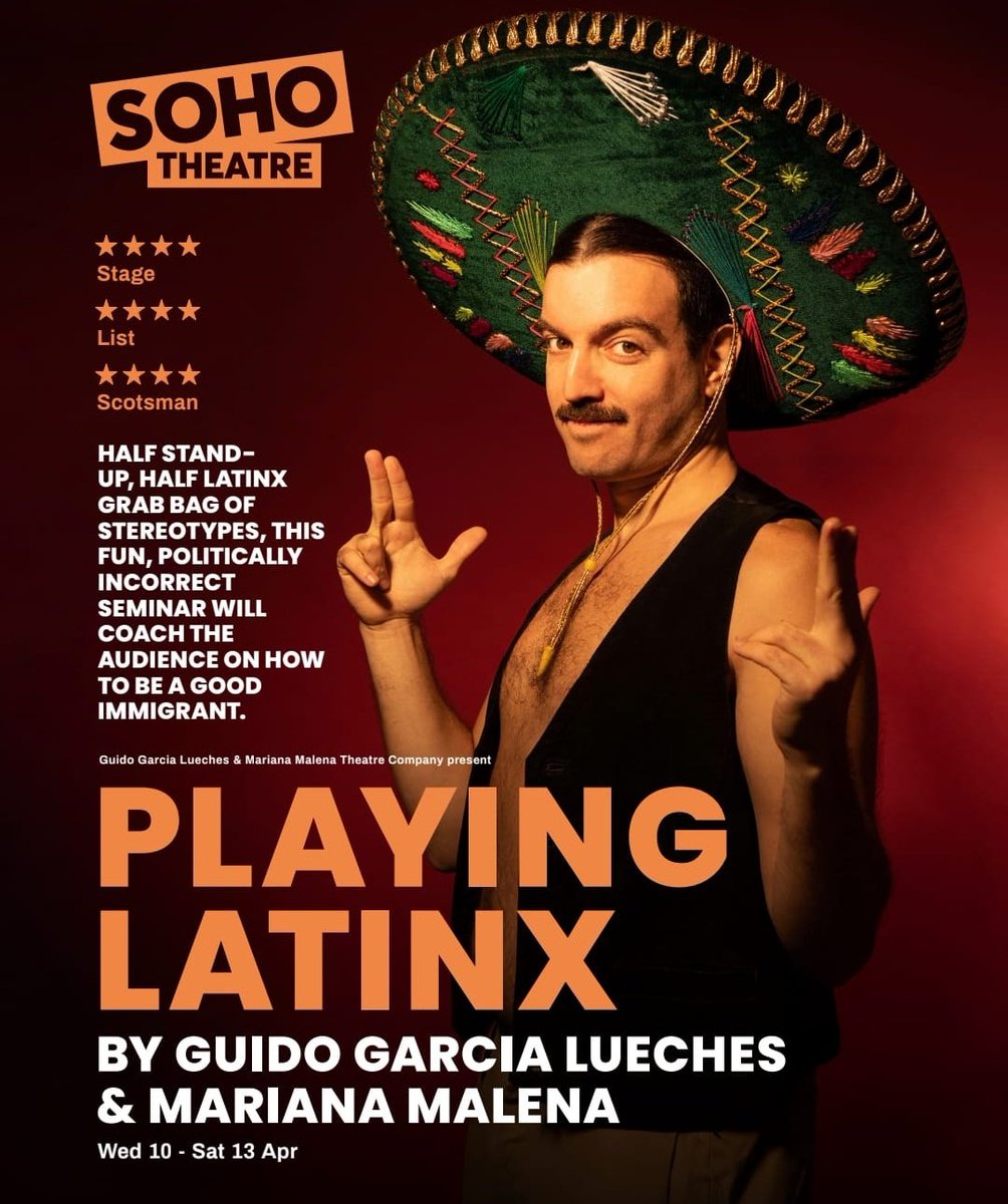 As if in 2 weeks we open <a href="/sohotheatre/">Soho Theatre</a> 
🥑🏳️‍🌈💜
sohotheatre.com/events/playing…